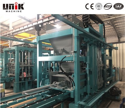 Permeable block machine
