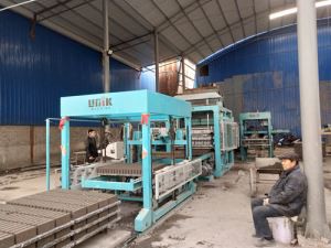 Brick machine production line